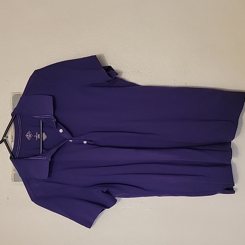 St Johns Bay Purple Classic Polo